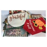 Fall Place Mats Round Table Cloth & More