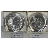 Wendell August Hand Made Aluminum Coasters 4.5"