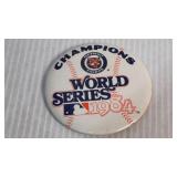 Detroit Tiger World Series 1984 Botton 3.5"