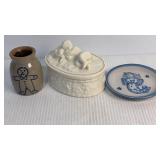 Belles Trinket Box, BBP Pottery Crock & Ceramic
