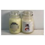 2 Yankee Candles Jack Frost.