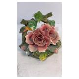 Italian Ceramic Roses 5.5"