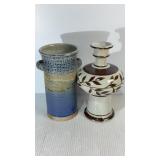 Dansk Candle Holder Obranovich Pottery Canister