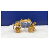 Swarovski Crystal Memories Journeys Gold Carriage