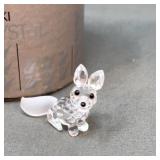 Swarovski Crystal Mini Sitting Fox 2"