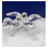 Swarovski Figurine 657378 Turtle Doves 10.5cm Box