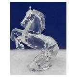 Swarovski Crystal Rearing Stallion Horse Figurine