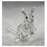 Swarovski Crystal Mother Kangaroo w/Baby Joey