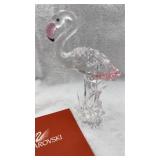 Swarovski Crystal ~ Flamingo with Pink Feathers