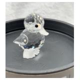 Vtg. Swarovski Silver Crystal Standing Mini Duck