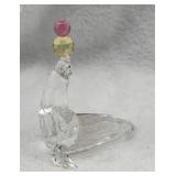 Swarovski Crystal PLAYING SEAL With Ball 622526