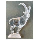 Swarovski Crystal Ibex Figurine 4" tall