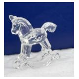 Swarovski Crystal Rocking Horse 7479nr000001 w/
