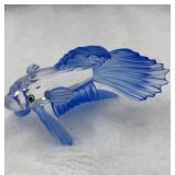 Swarovski Siamese Fighting Blue Beta Fish, # 7644