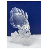 Swarovski Crystal Butterfly Fish On Coral Reef