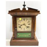 Waterbury Antique Ruby Mantel Clock