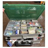 Fishing Tackle Box Loaded Line Baits