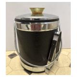 Mid Century Ice Bucket Vintage Barware