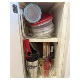 Kitchen Cabinet Lot Lighters Containers