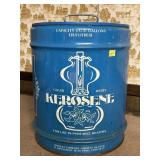 Kerosene 5 Gallon Metal Canister Blue