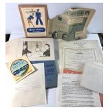 WWII USS Maryland Navy Ephemera Sailor Scrapbook