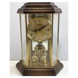Churchill Glass & Wood Anniversary Clock