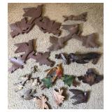Cuckoo Clock Wood Pediments Accent Parts