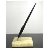 Parker Spherix Pen Set Pedrara Onyx Stone Base