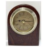 Michael C. Fina Fifth Avenue Wooden Desk Clock