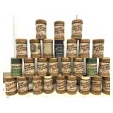 Antique Edison Cylinder Records Gold Moulded Lot