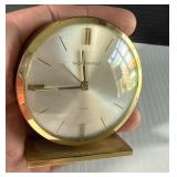 Swiza Sheffield Brass Alarm Clock Small