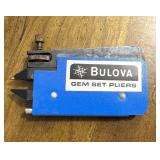 Bulova Gem Set Pliers Watchmaker Tool