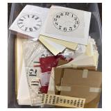 Paper Clock Dials & Ephemera