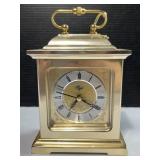 Vintage Elgin Carriage Style Quartz Mantle Clock
