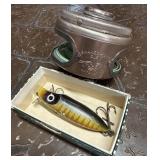 Vintage Fishing Reel & Lure Shakespeare Millsite