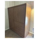 Wood Wardrobe Cabinet