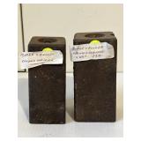 Birge Fuller Cast Column Cornice Clock Weights