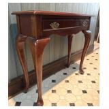 Queen Anne Style Console Table Small