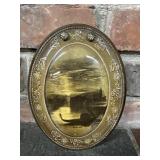 Antique Royal Vistas Ware Plaque Ridgeways Pottery