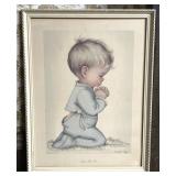Charlot Byj Bless Us All Framed Art Print