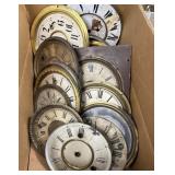 Antique Clock Dials & Bezels Lot