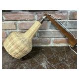 Wall Mount Rattan Lamp