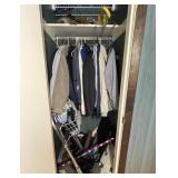 Closet Contents Jackets Walker Umbrellas