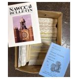 NAWCC Bulletins & Guides Horology Magazines