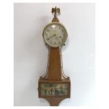 Ingraham Mechanical Banjo Wall Clock