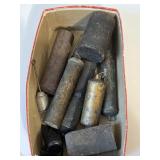 Antique Clock Metal Weights