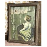 Simon Glücklich Spring Song Antique Framed Art