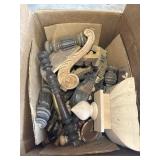 Salvaged Wood Clock Accents & Trim Pieces