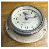 Antique Keyless Auto Clock Co. Car Dash Brass Rim