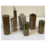 Clock Weights Assortment Vintage Parts